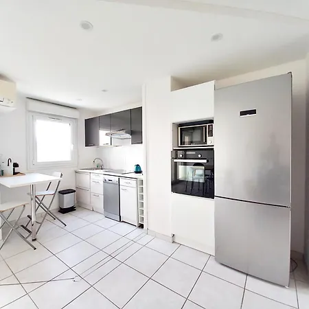 500m De La Mer- 4pers-piscine-parking-wifi- Clim Apartmán *