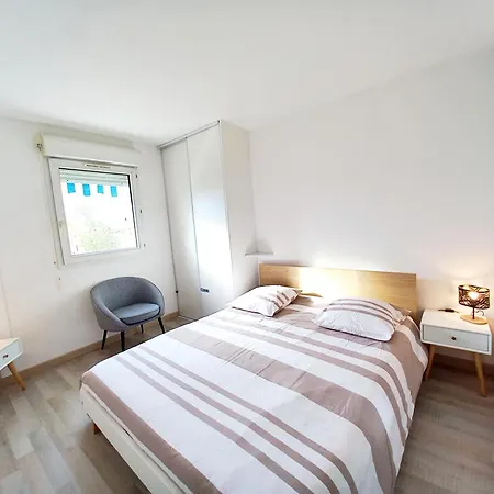 500m De La Mer- 4pers-piscine-parking-wifi- Clim Apartmán