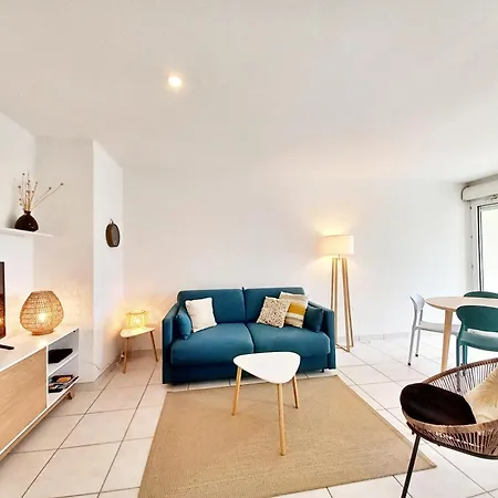 500m De La Mer- 4pers-piscine-parking-wifi- Clim Apartmán